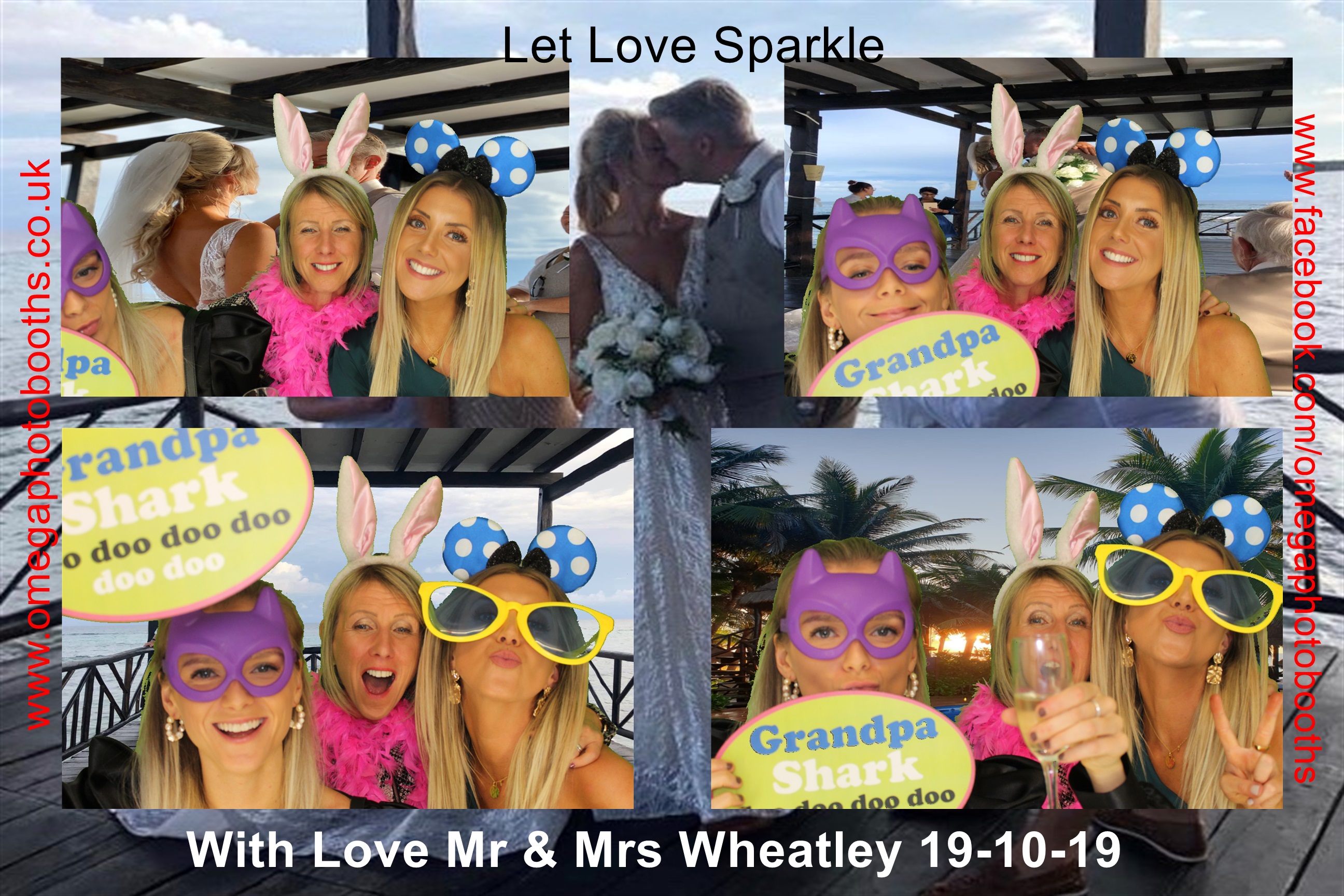 Mr & Mrs Wheatley  | View more photos from the event at gallery.omegaphotobooths.co.uk/u/Omega-Photobooths/Mr-Mrs-Wheatley